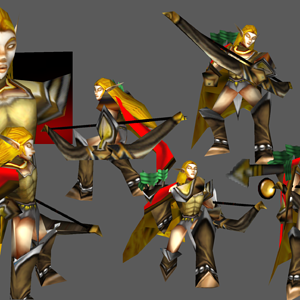Male Blood Elf Archer - Available soon!
